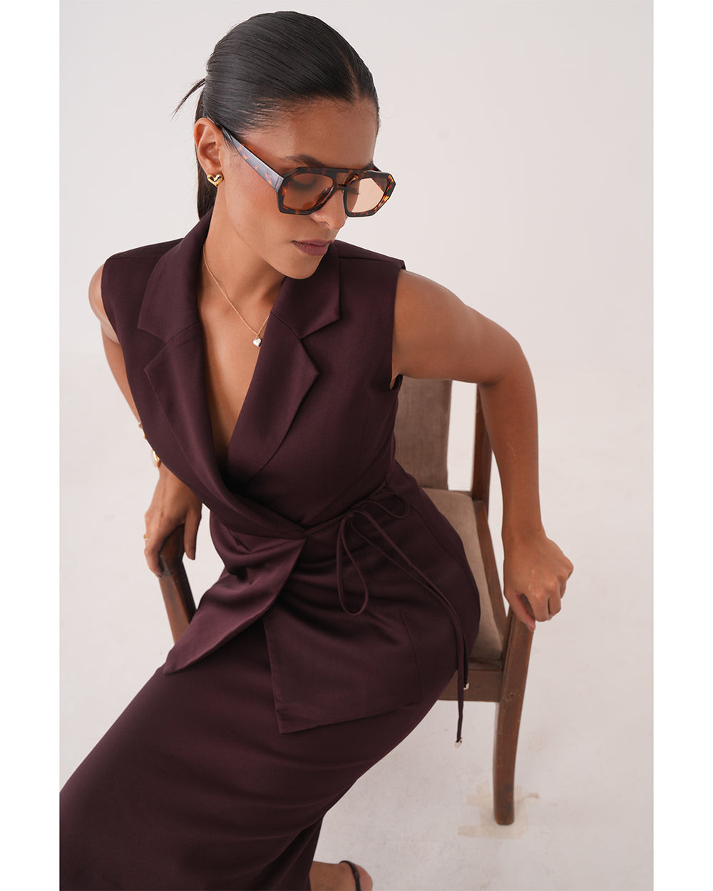 Knotted Waistcoat Set
