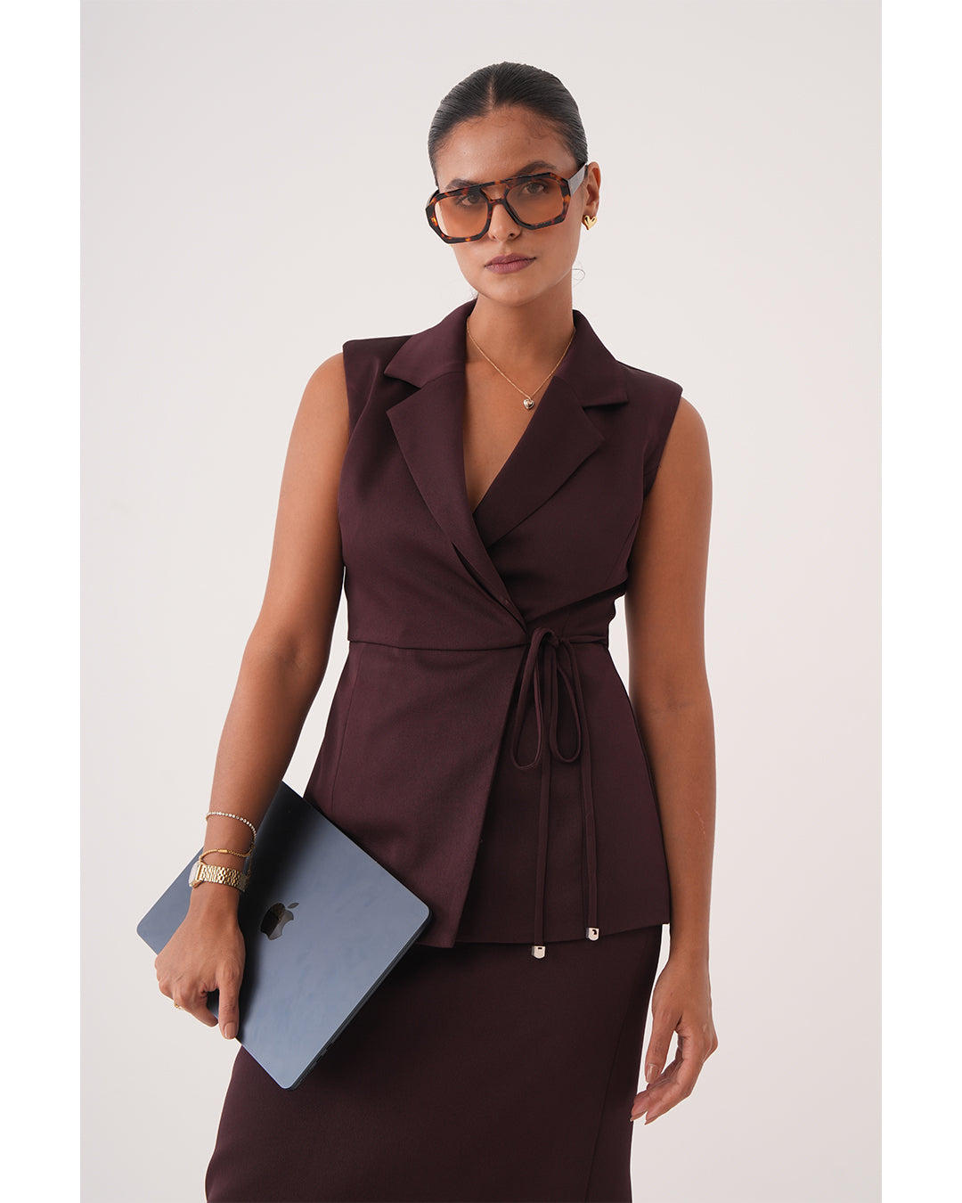Knotted Waistcoat Set