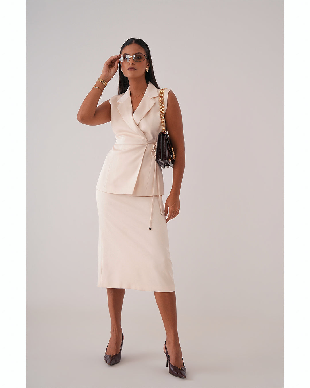 Knotted Waistcoat Set
